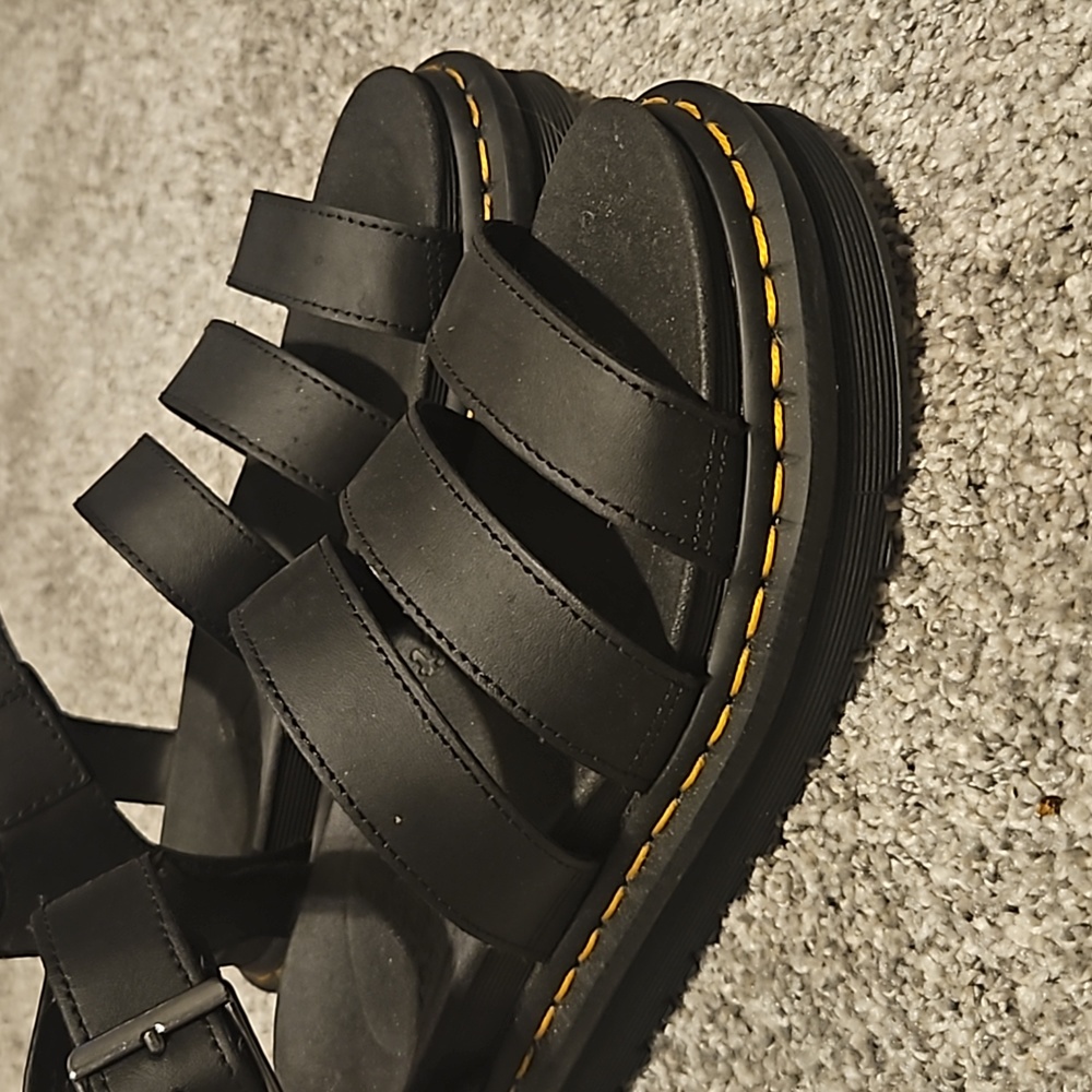 Dr. Martens Blaire Hydro Platform Sandals. View 3